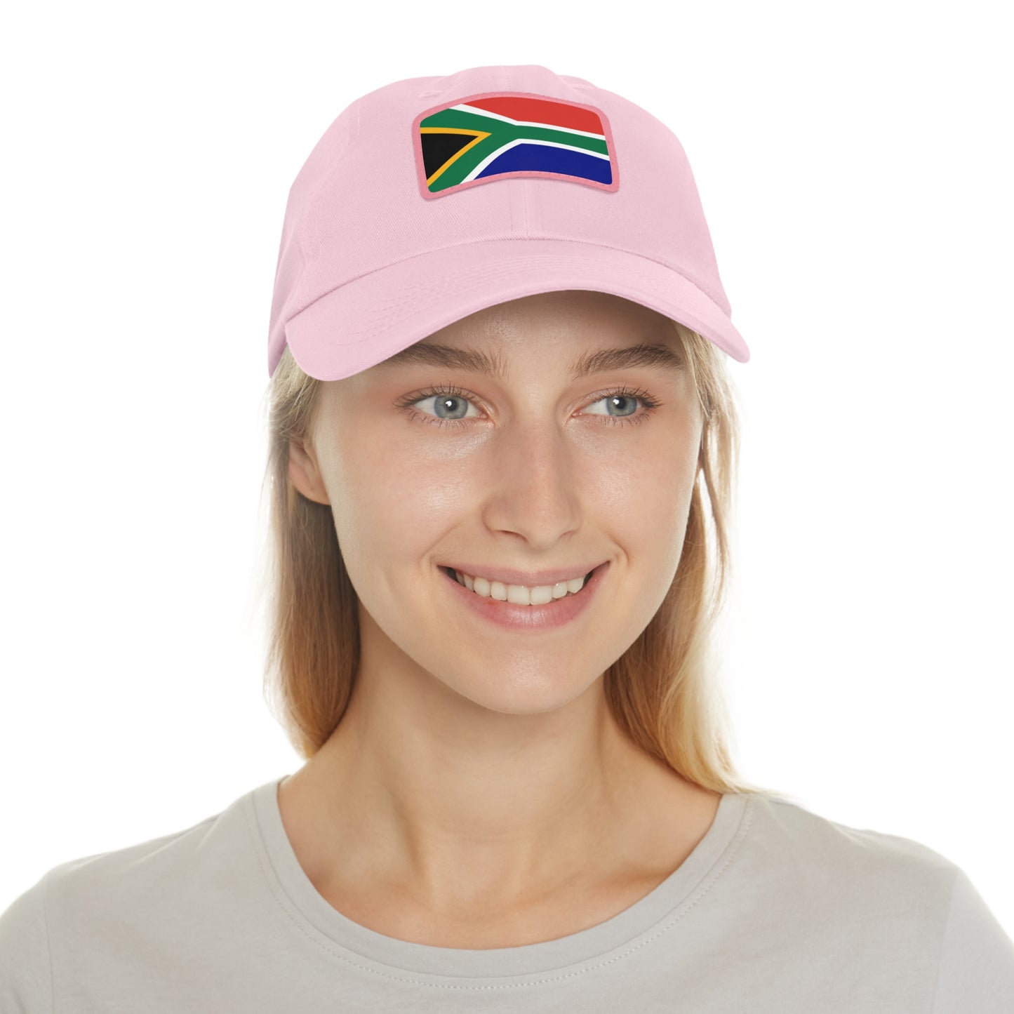South Africa Leather Patch Hat