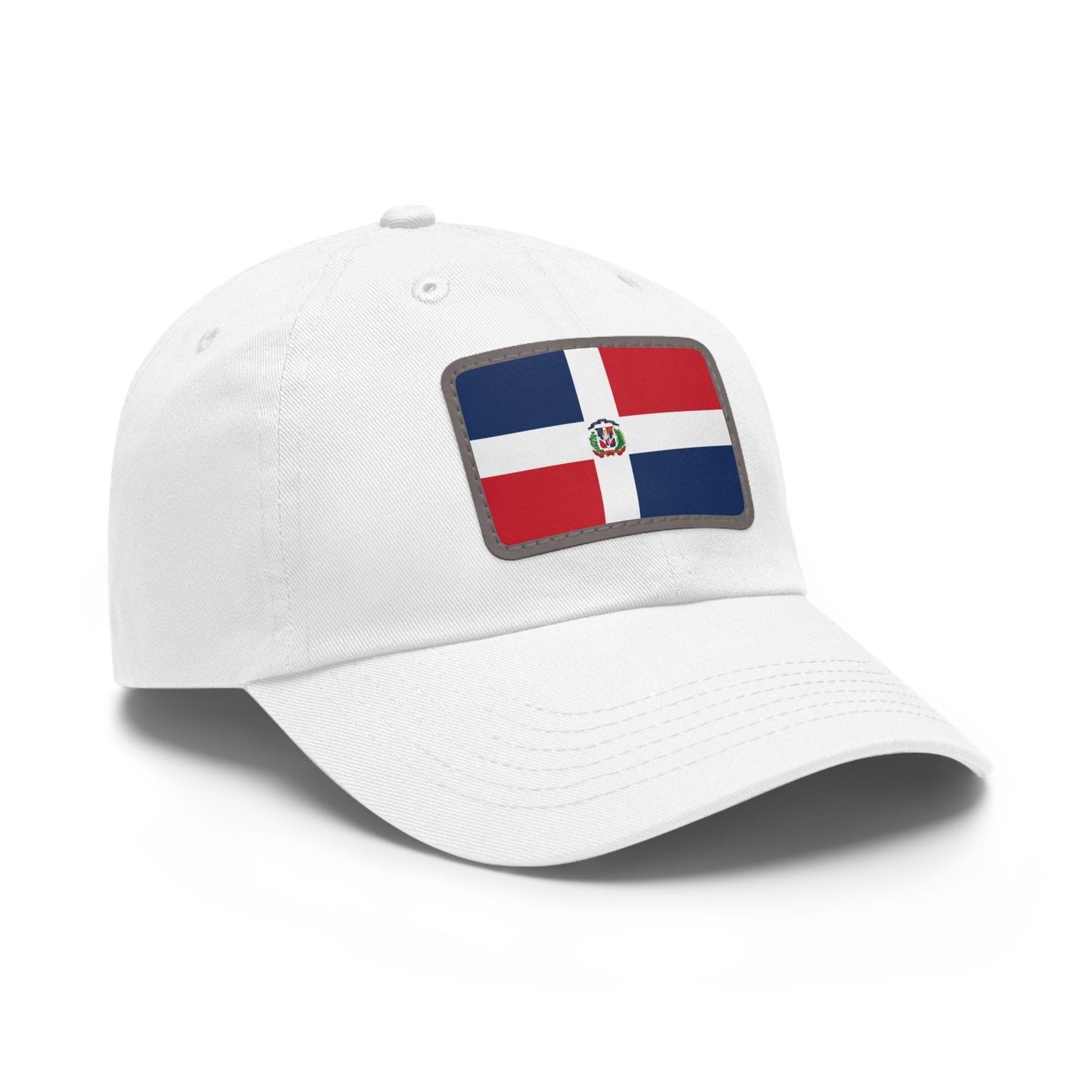 Dominican Republic Leather Patch Hat