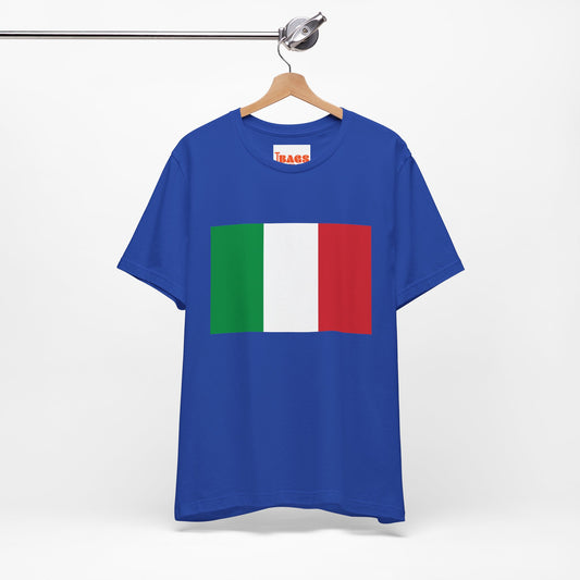 Italy Flag on T-shirt