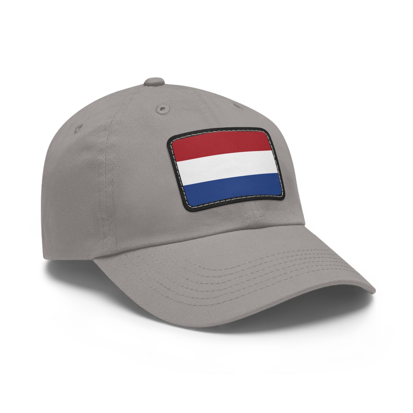 Netherlands Leather Patch Hat