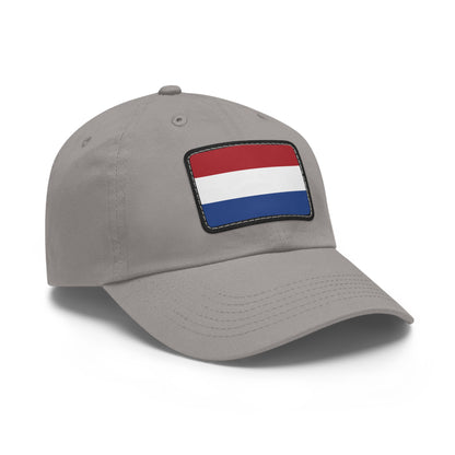 Netherlands Leather Patch Hat