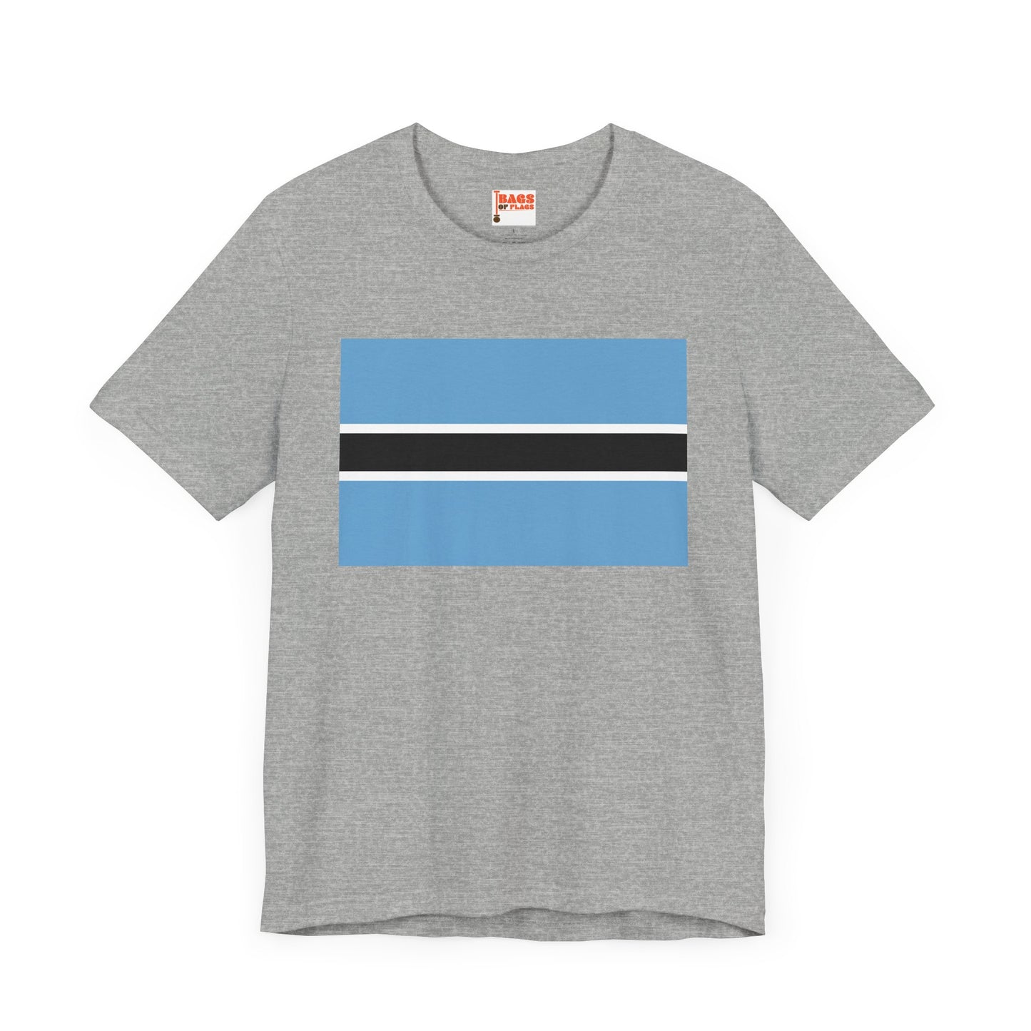 Botswana Flag on T-shirt