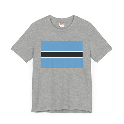 Botswana Flag on T-shirt