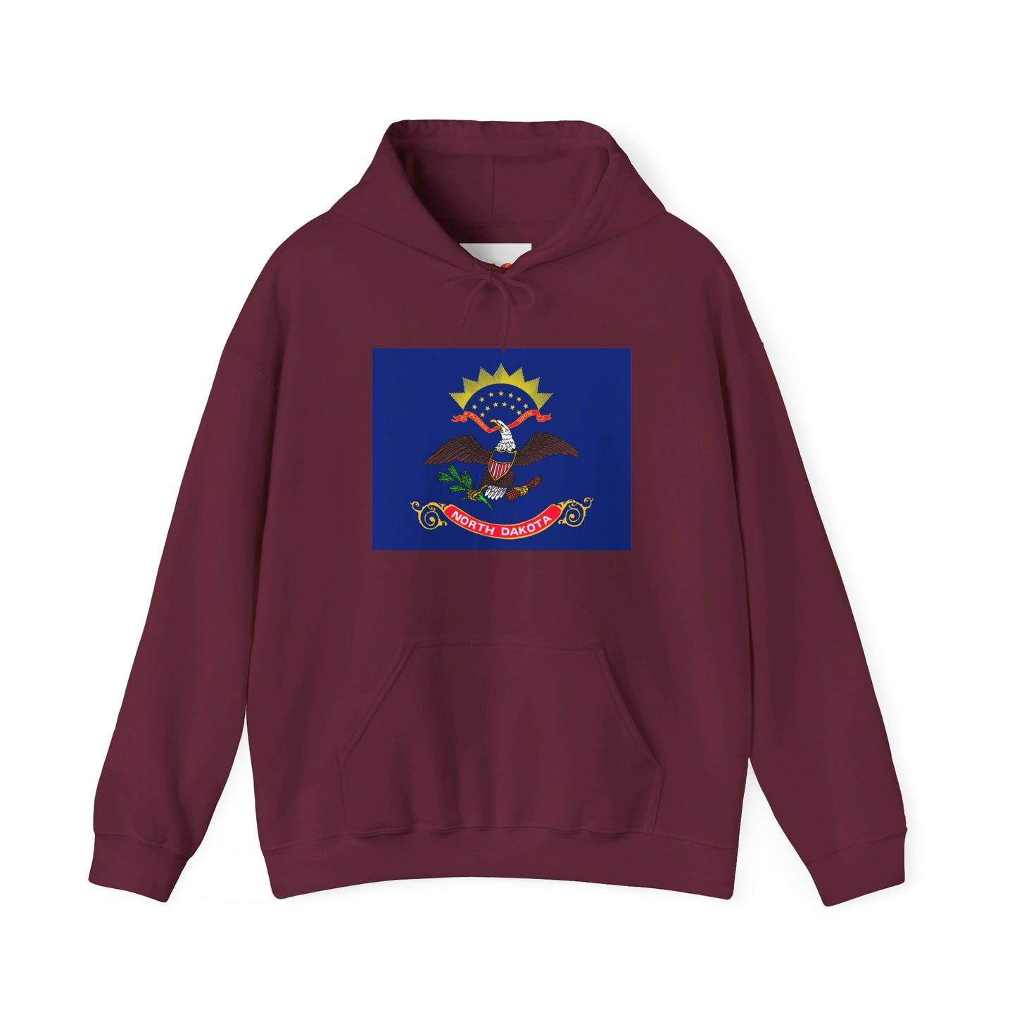 North Dakota Flag Hoodies