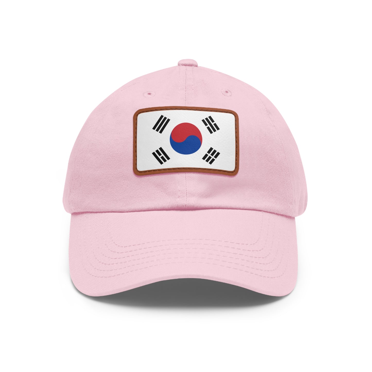 South Korea Leather Patch Hat