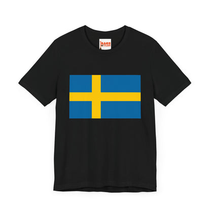 Sweden Flag on T-shirt