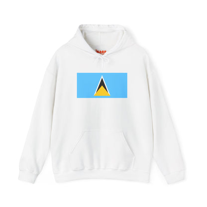 Saint Lucia Flag Hoodies