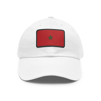 Morocco Leather Patch Hat