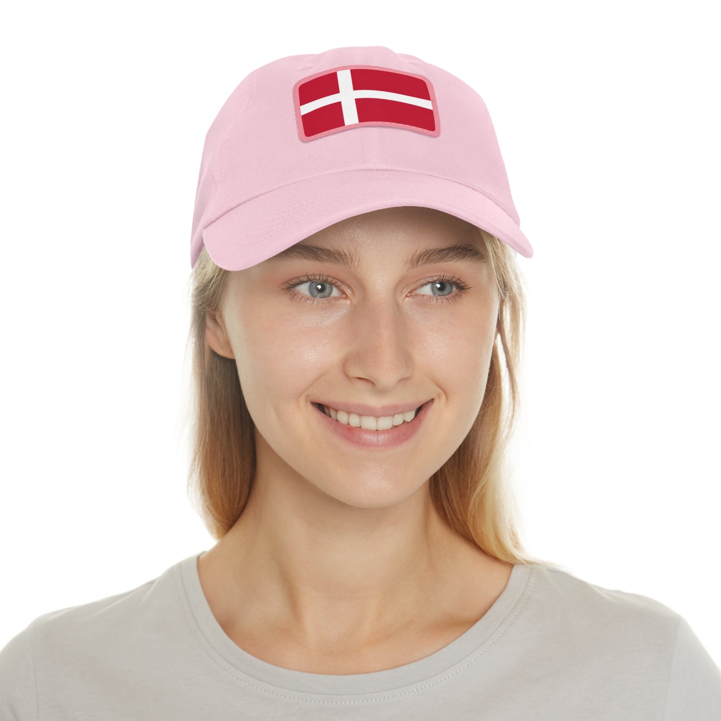 Denmark Leather Patch Hat