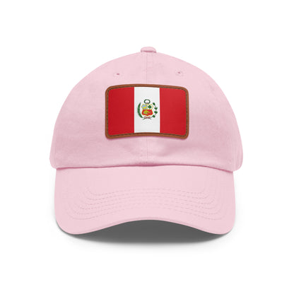 Peru Leather Patch Hat