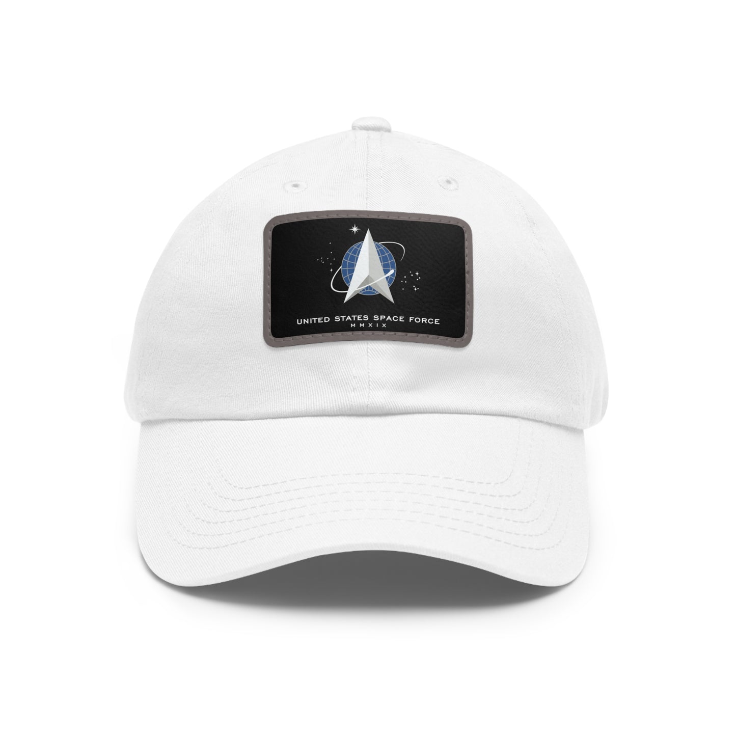 US Space Force Leather Patch Hat