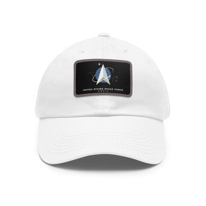 US Space Force Leather Patch Hat