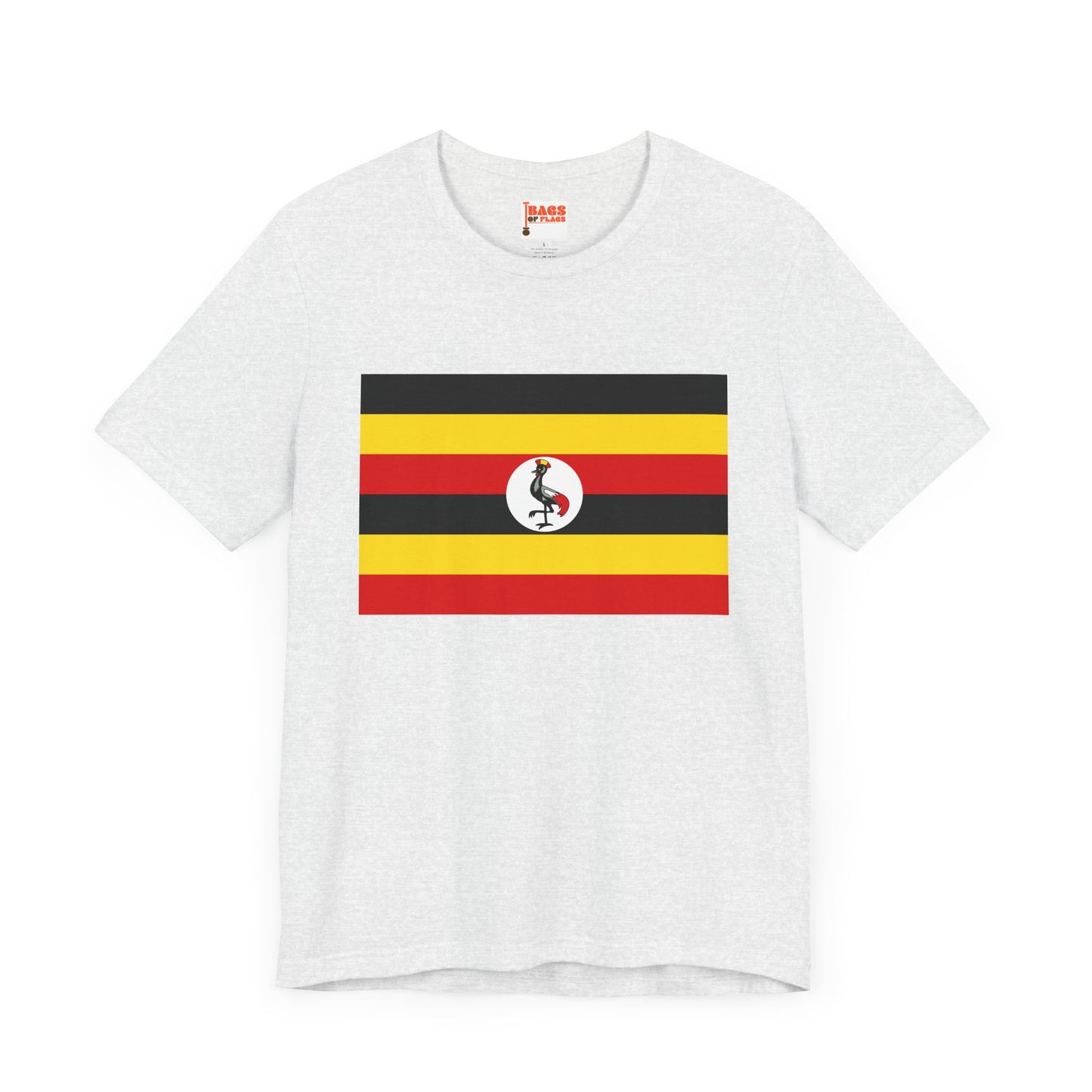 Uganda Flag on T-shirt