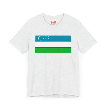 Uzbekistan Flag on T-shirt