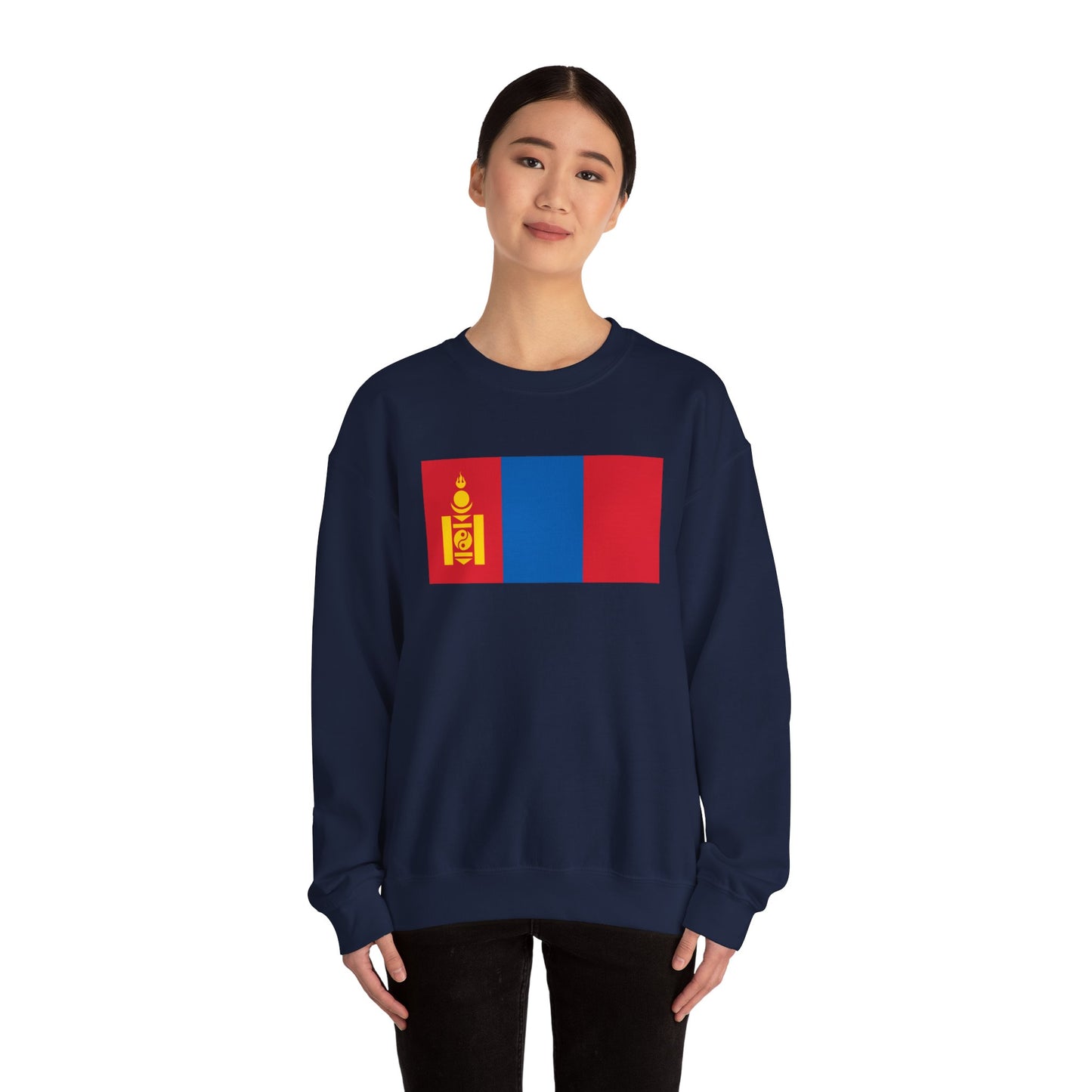 Mongolia Flag Sweatshirt