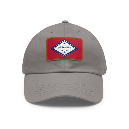 Arkansas Leather Patch Hat