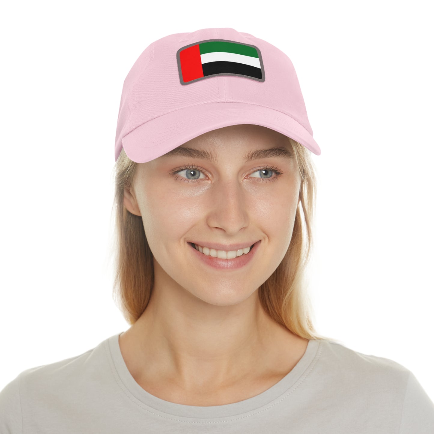 United Arab Emirates Leather Patch Hat