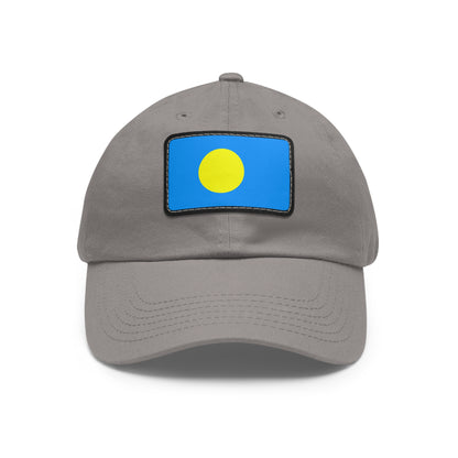 Palau Leather Patch Hat