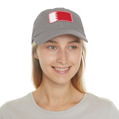 Bahrain Leather Patch Hat