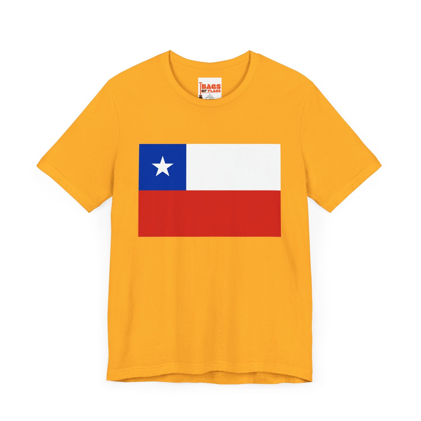 Chile Flag on T-shirt