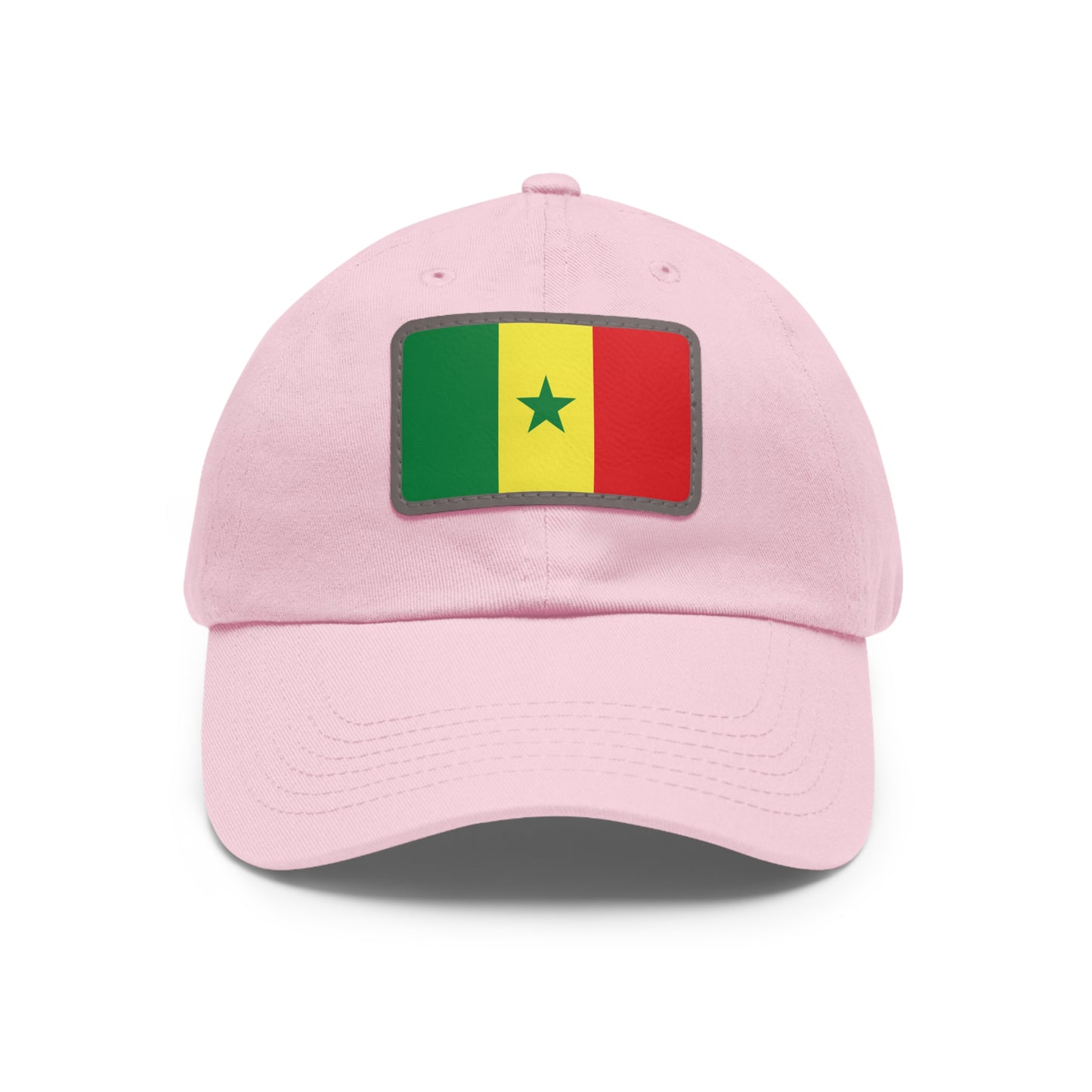 Senegal Leather Patch Hat