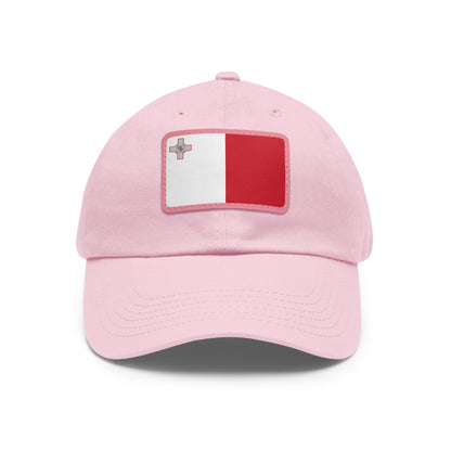 Malta Leather Patch Hat