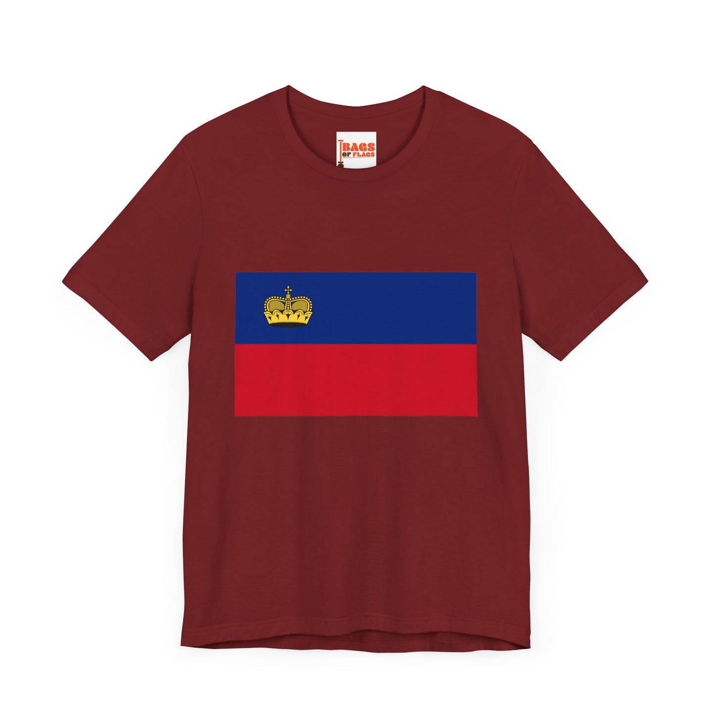 Liechtenstein Flag on T-shirt