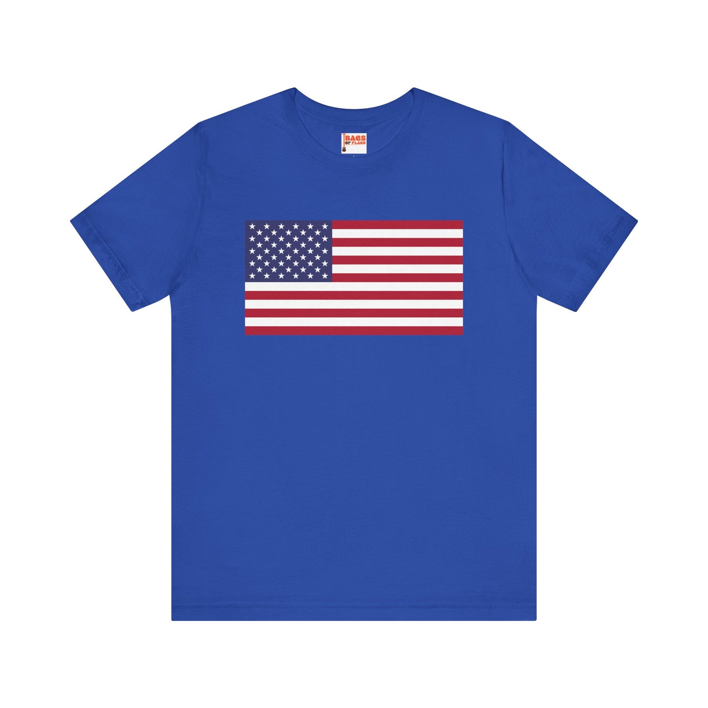United States of America Flag on T-shirt