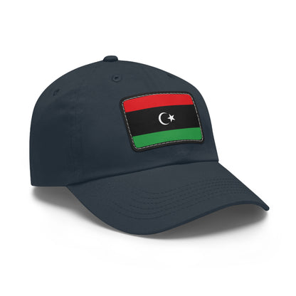 Libya Leather Patch Hat