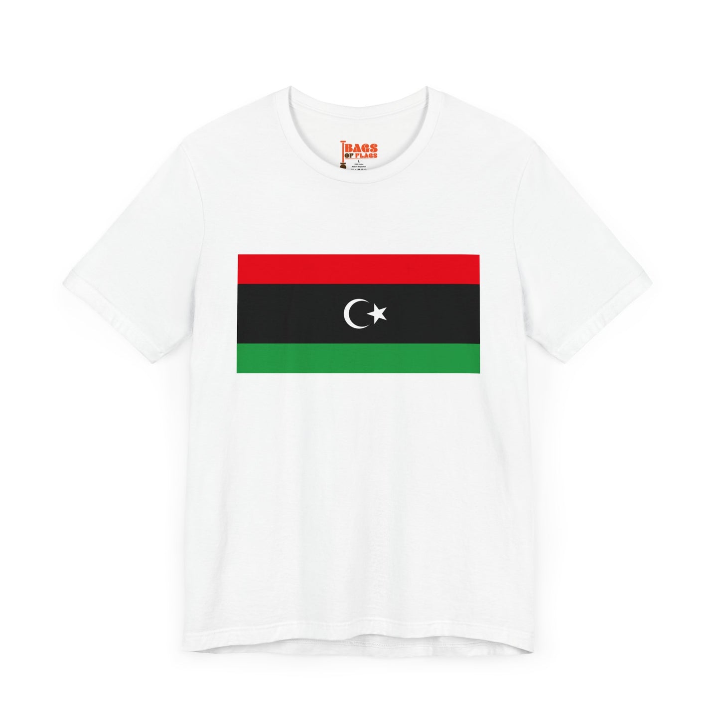 Libya Flag on T-shirt