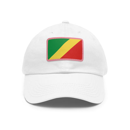 Republic of the Congo Leather Patch Hat