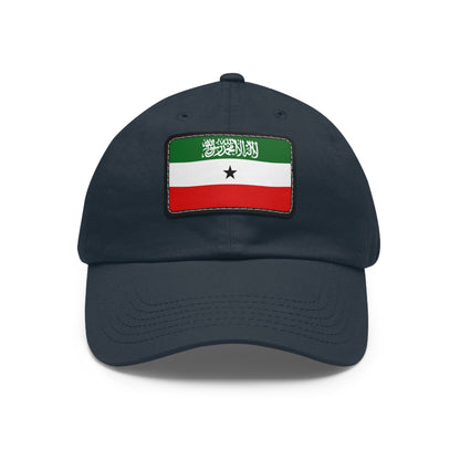 Somaliland Leather Patch Hat