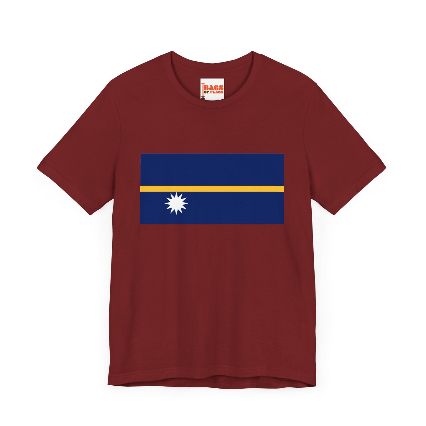 Nauru Flag on T-shirt