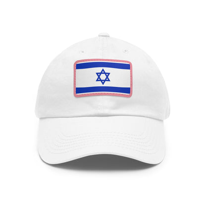 Israel Leather Patch Hat