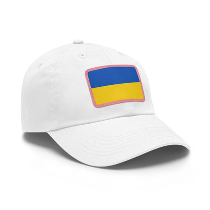 Ukraine Leather Patch Hat