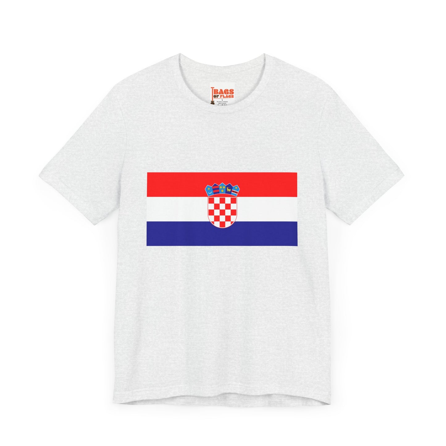 Croatia Flag on T-shirt