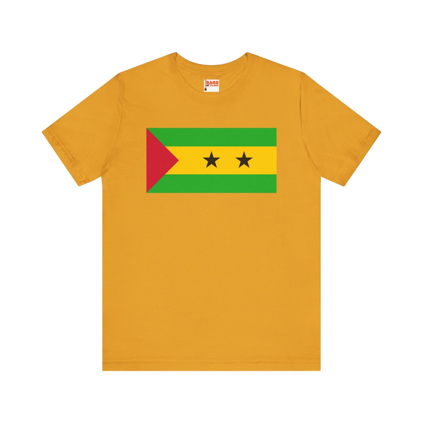 Sao Tome and Principe Flag on T-shirt