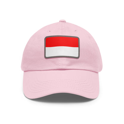 Indonesia Leather Patch Hat