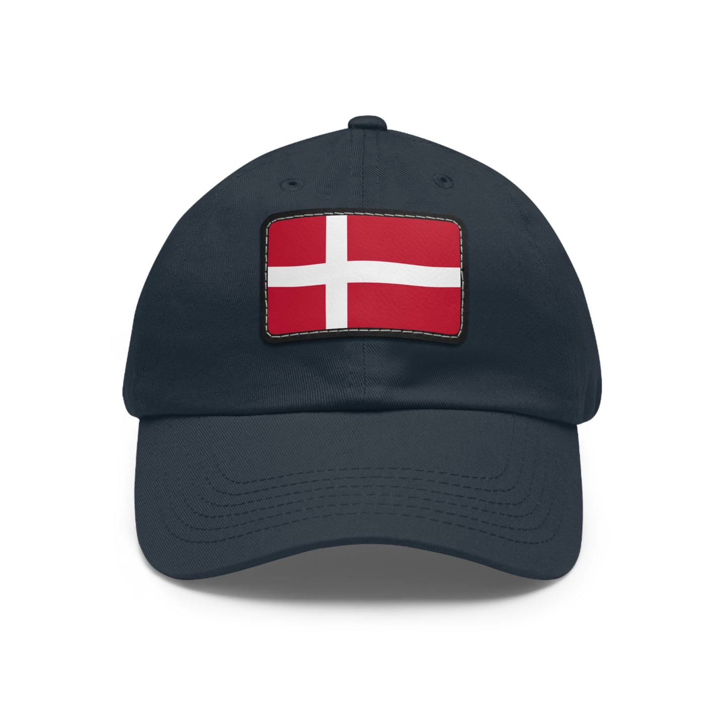Denmark Leather Patch Hat