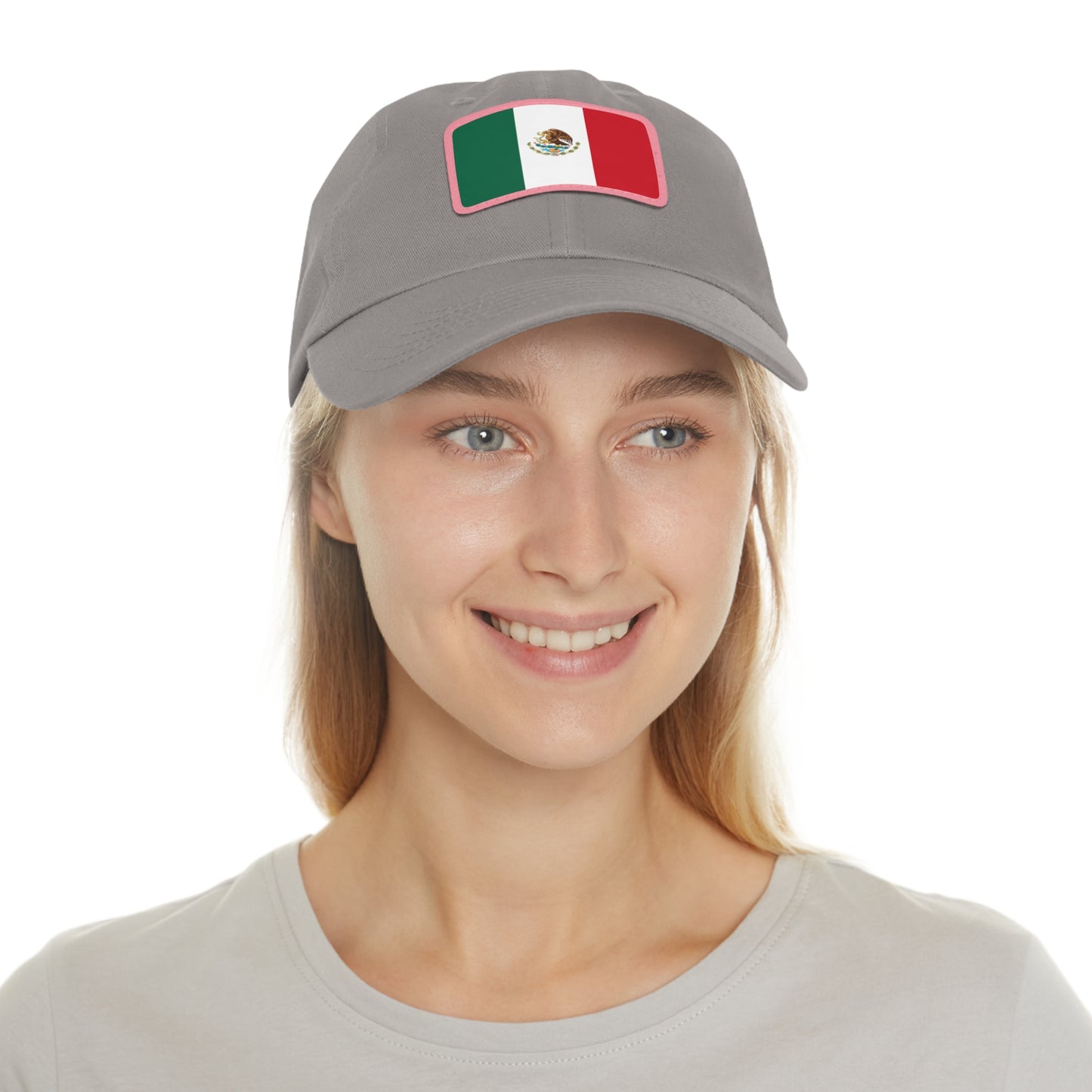Mexico Leather Patch Hat