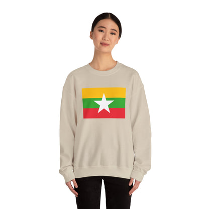 Myanmar Flag Sweatshirt