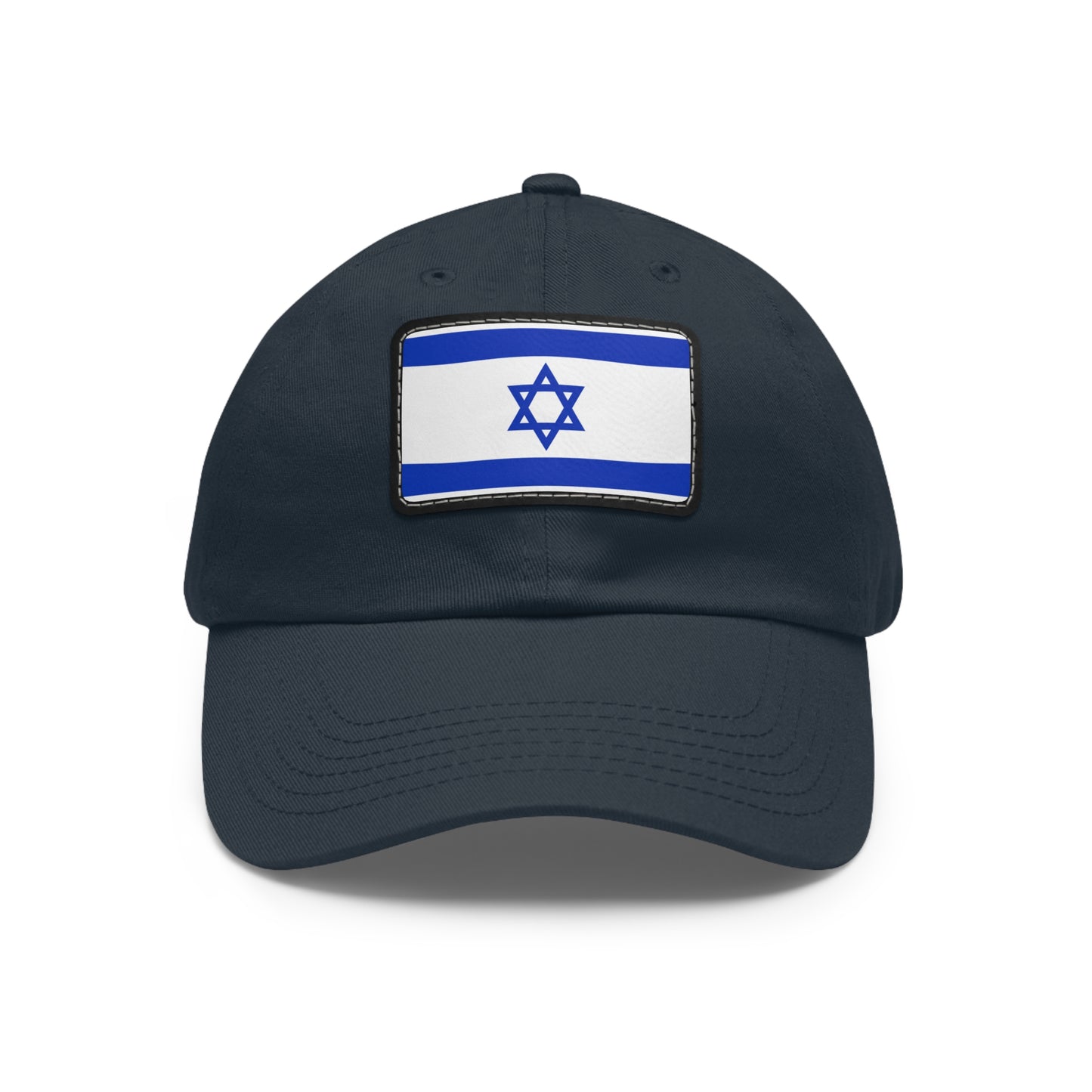 Israel Leather Patch Hat