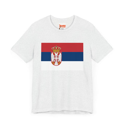 Serbia Flag on T-shirt