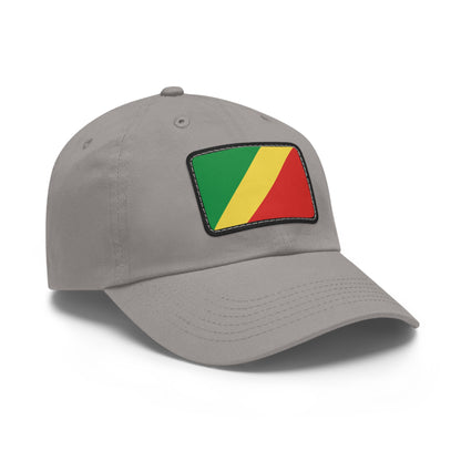 Republic of the Congo Leather Patch Hat