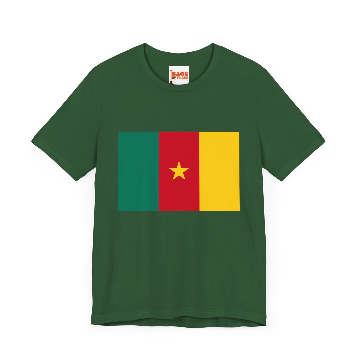 Cameroon Flag on T-shirt