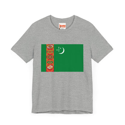 Turkmenistan Flag on T-shirt