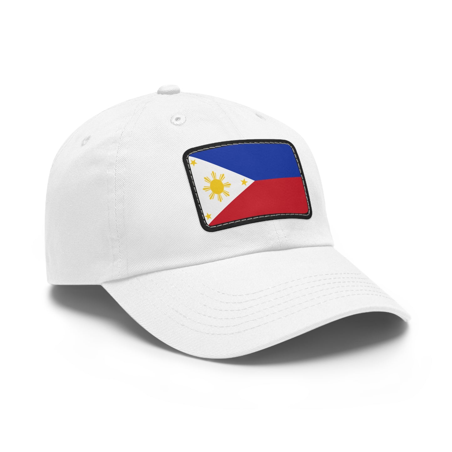 Philippines Leather Patch Hat