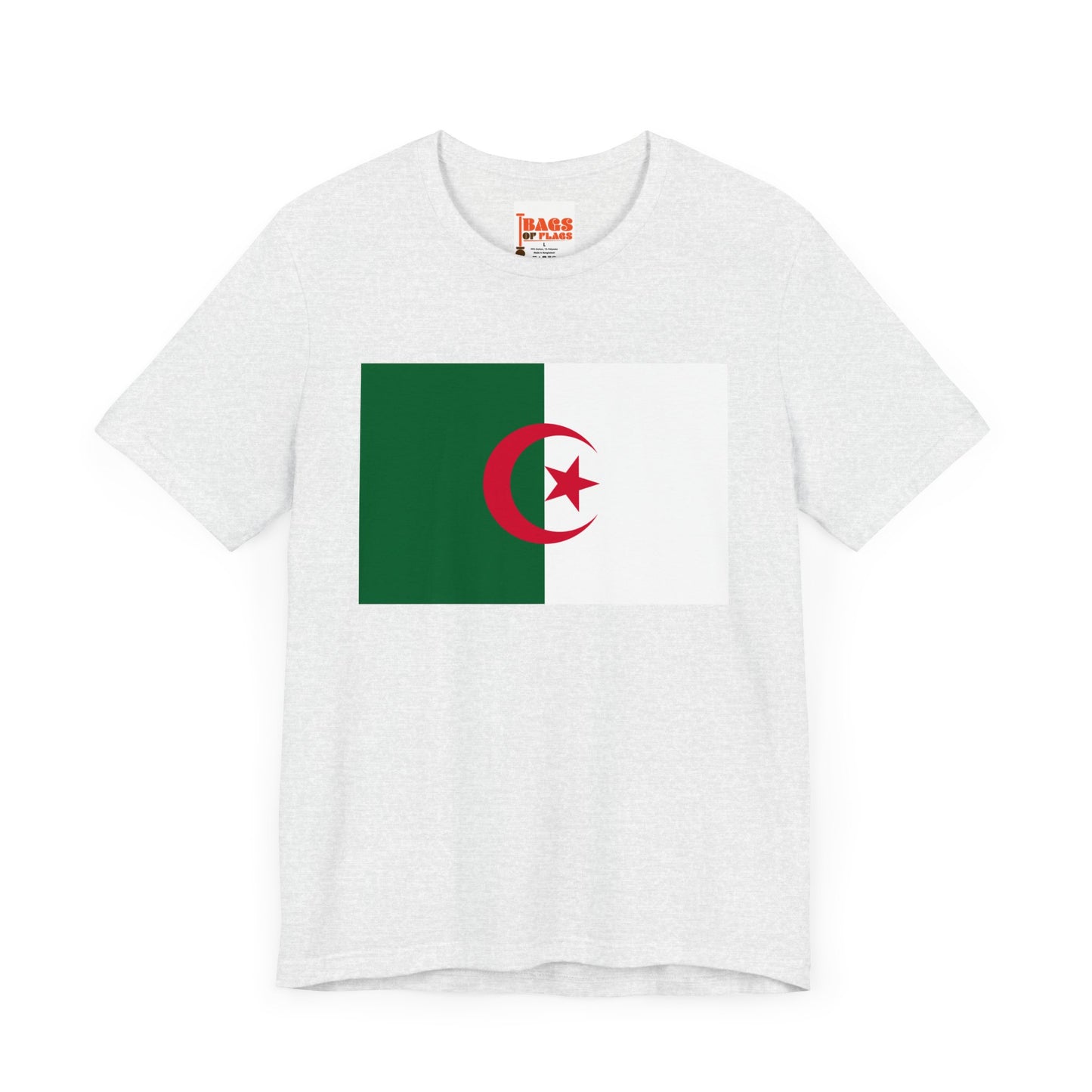 Algeria Flag on T-shirt