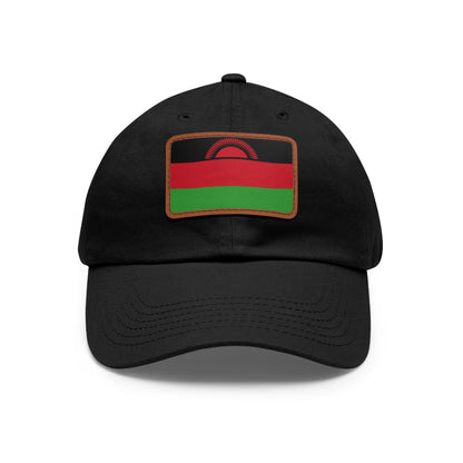 Malawi Leather Patch Hat