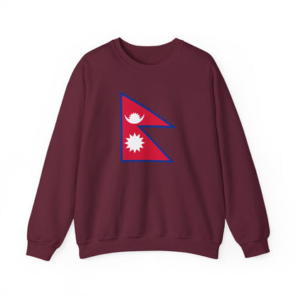 Nepal Flag Sweatshirt